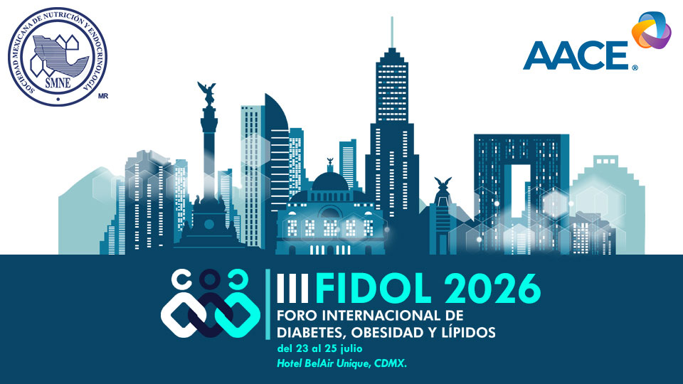 FIDOL 2026 Foro Internacional de Lípidos Obesidad y Diabetes organizado por SMNE en Ciudad de México