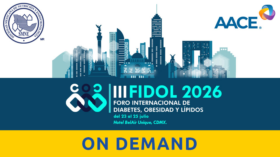 FIDOL 2026 On Demand, actualización médica en diabetes, obesidad y lípidos